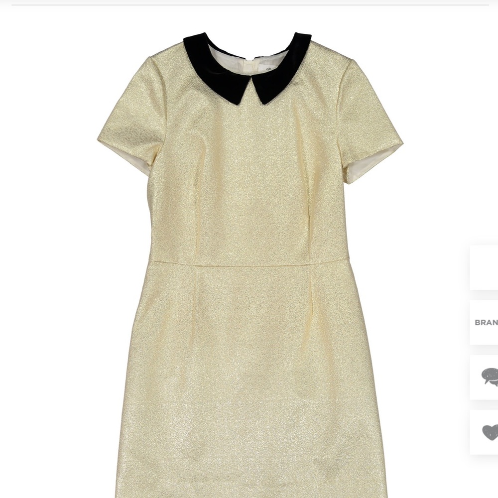 Bonpoint gold dress